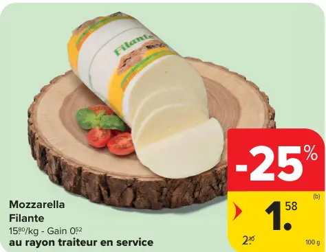 Offre: Mozzarella Filante