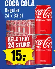 Aanbieding: COCA COLA Regular
