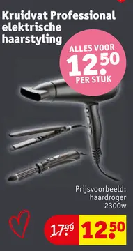 Aanbieding: Kruidvat Professional elektrische haarstyling