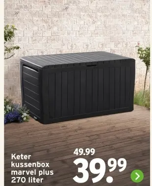 Aanbieding: Keter kussenbox marvel plus