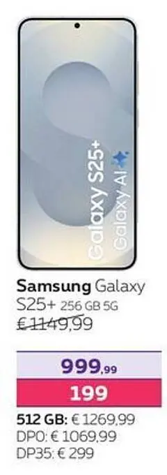 Promotie: Galaxy S25+