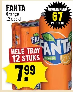 Aanbieding: Fanta 