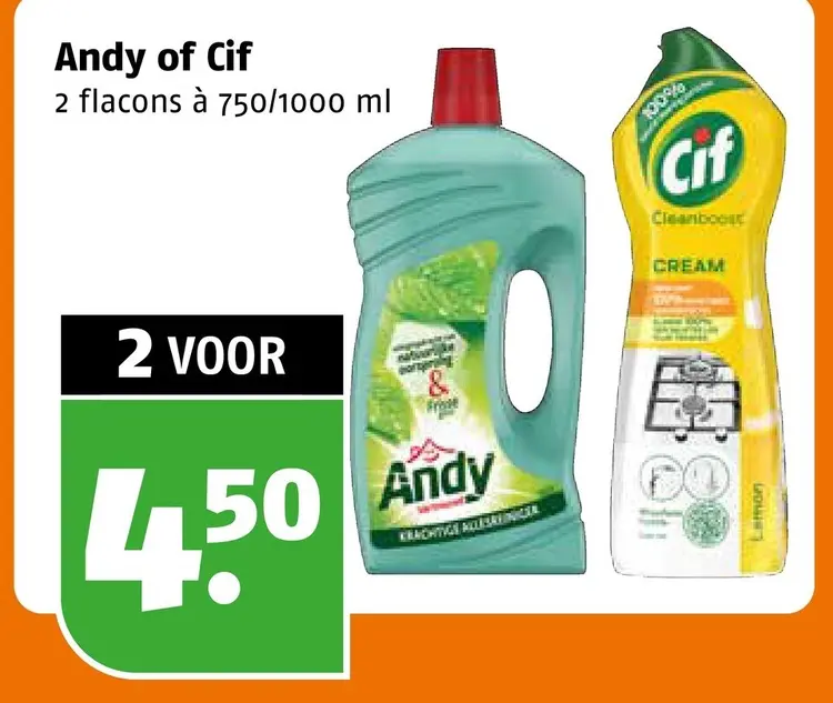 Aanbieding: Andy or Cif