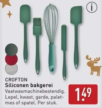 Aanbieding: Siliconen bakgerei