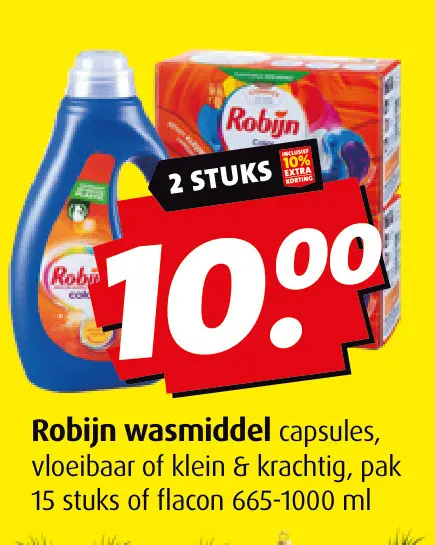 Aanbieding: Robijn wasmiddel