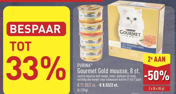 Promotie: Gourmet Gold mousse