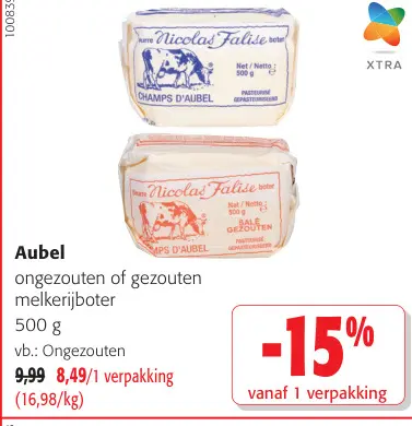 Promotie: Aubel melkerijboter