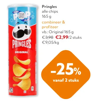 Promotie: Pringles