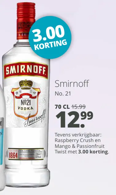 Aanbieding: Vodka