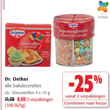 Promotie: Kleurstoffen