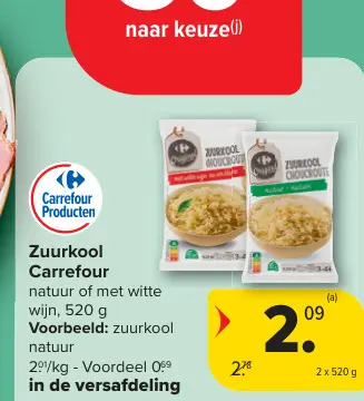 Aanbieding: Zuurkool