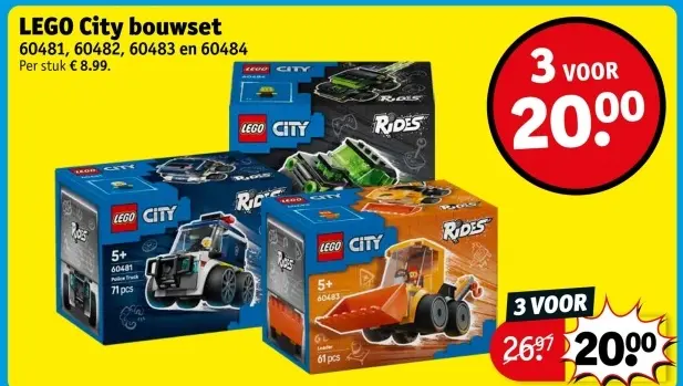 Aanbieding: LEGO City bouwset