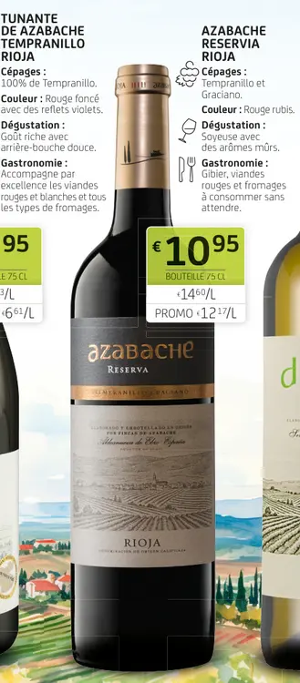 Offre: Azabache reservia rioja