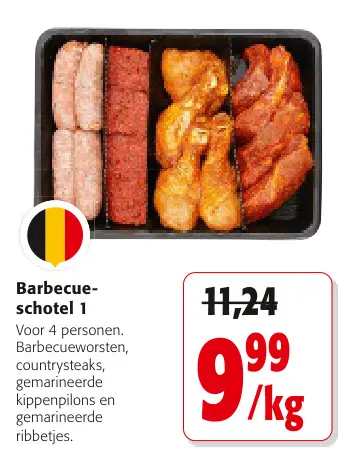 Promotie: Barbecue-schotel 1