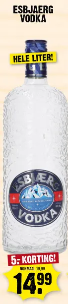 Aanbieding: Esbjaerg vodka