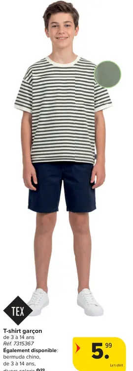 Offre: T-shirt garçon