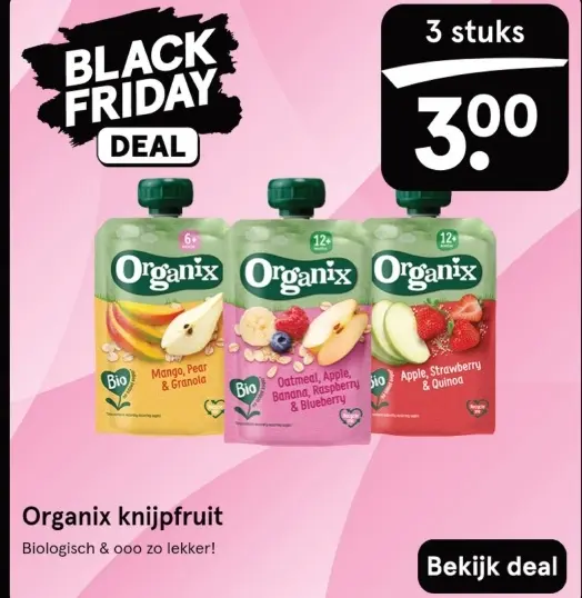 Aanbieding: knijpfruit