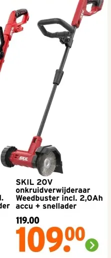 Aanbieding: SKIL 20V onkruidverwijderaar Weedbuster
