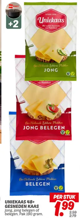 Aanbieding: Gesneden kaas