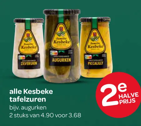 Aanbieding: alle Kesbeke tafelzuren