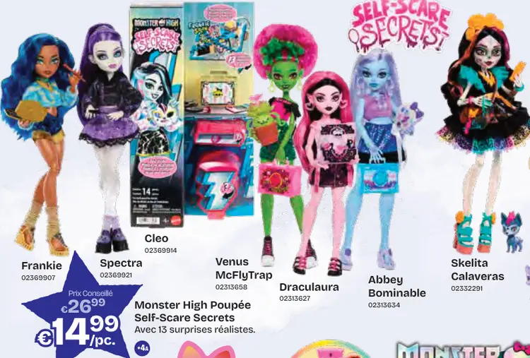 Offre: Poupée Self-Scare Secrets