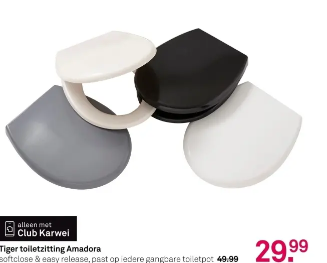 Aanbieding: toiletzitting Amadora