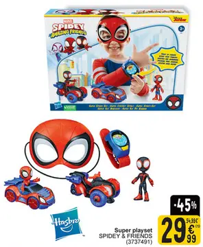 Offre: Super playset SPIDEY & FRIENDS