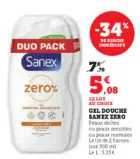 Aanbieding: Gel douche Sanex zero