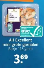 Aanbieding: AH Excellent mini grote garnalen