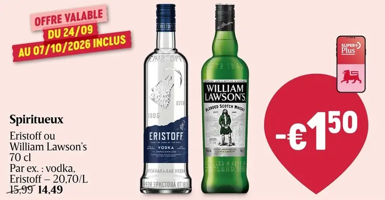 Offre: Vodka