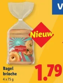 Aanbieding: Bagel brioche