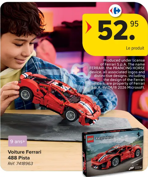 Offre: Voiture Ferrari 488 Pista