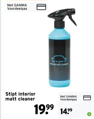 Aanbieding: Stipt interior matt cleaner