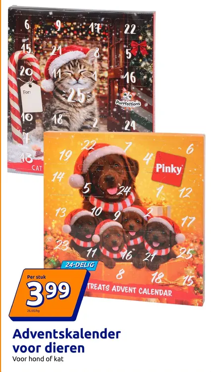 Aanbieding: Adventskalender voor dieren