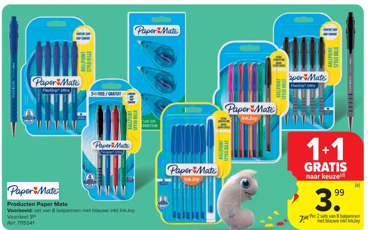 Promotie: Producten Paper Mate
