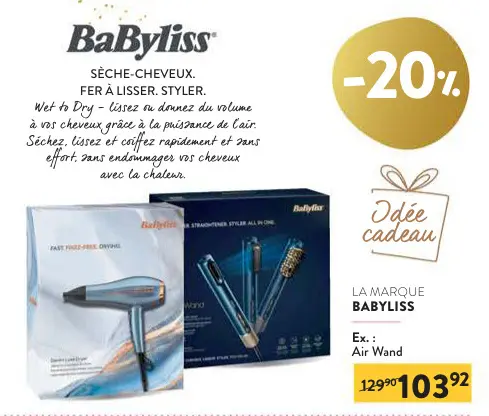 Offre: SÈCHE-CHEVEUX. FER À LISSER. STYLER. Air Wand