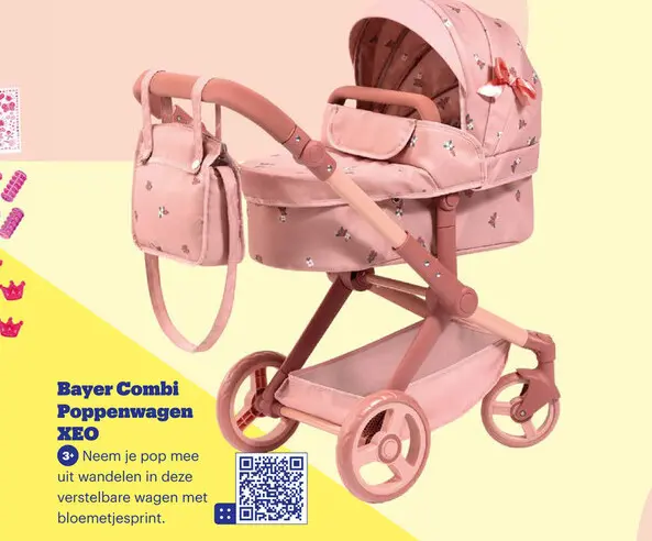 Aanbieding: Bayer Combi Poppenwagen XEO