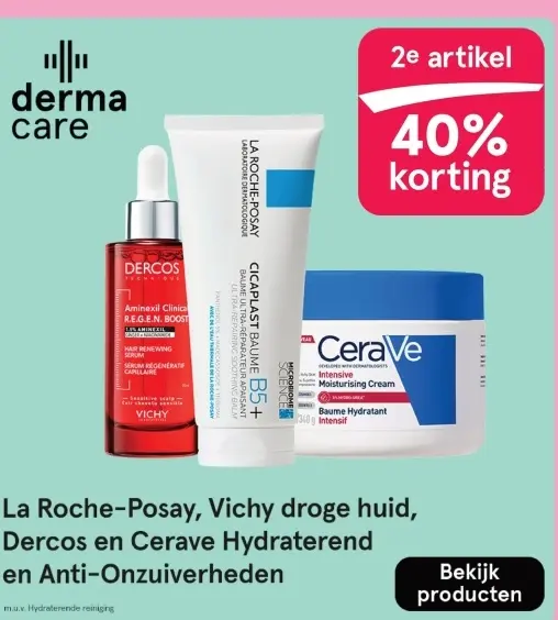 Aanbieding: La Roche-Posay, Vichy droge huid, Dercos en C