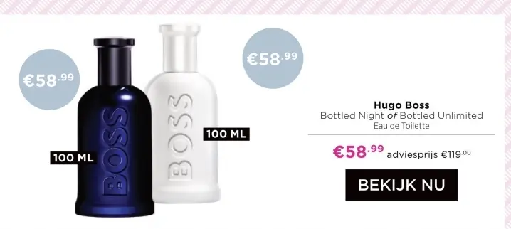 Aanbieding: Bottled Night of Bottled Unlimited Eau de Toilette