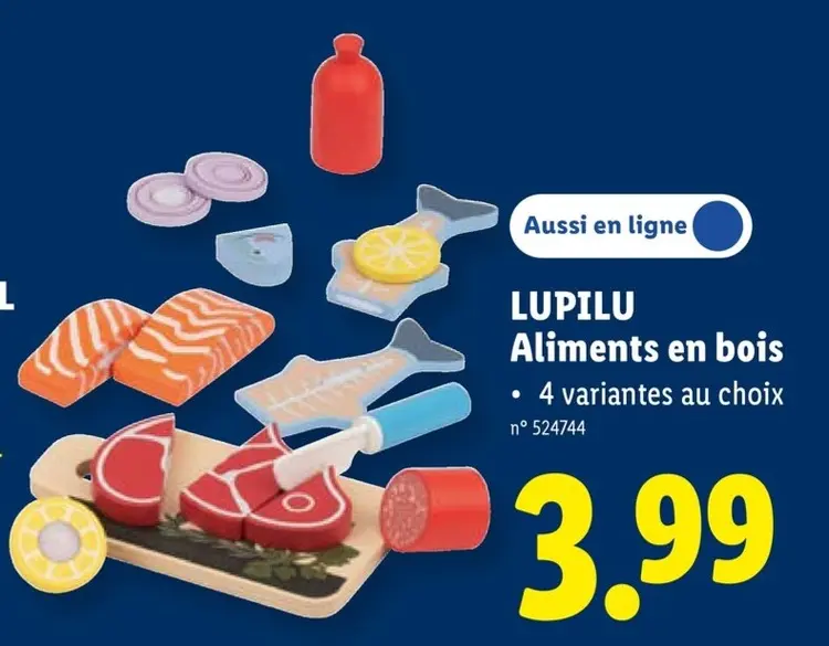 Offre: Aliments en bois