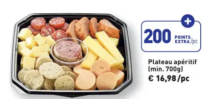 Offre: Plateau apéritif