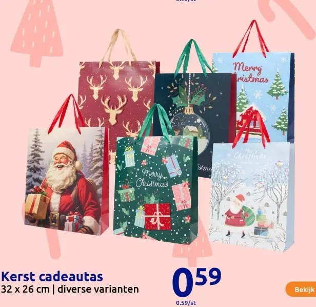 Aanbieding: Kerst cadeautas