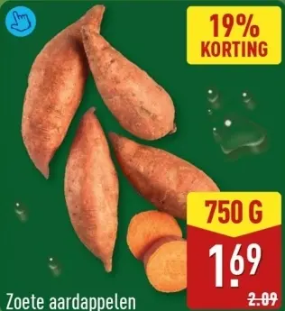 Aanbieding: Zoete aardappelen