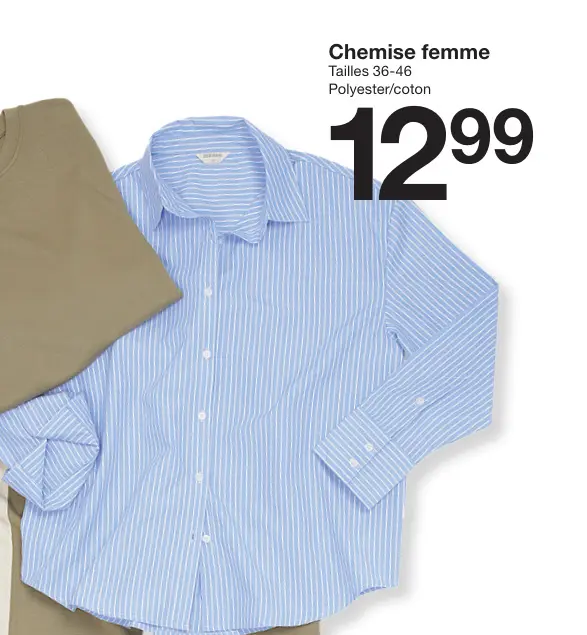 Offre: Chemise femme