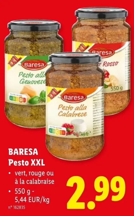 Offre: Pesto XXL