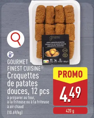 Offre: Croquettes de patates douces
