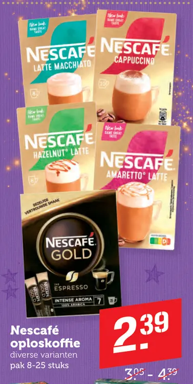 Aanbieding: Oploskoffie