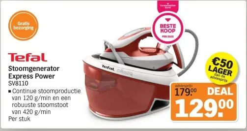 Aanbieding: Stoomgenerator Express Power SV8110