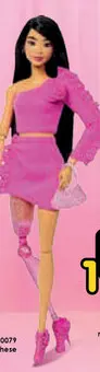 Aanbieding: Barbie Deluxe Style pop met roze prothese