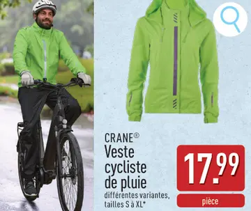 Offre: Veste cycliste